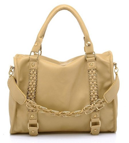 Women Fashion Designer Work Style PU Leather Hobo Purses Shoulder Bags Handbag Lady image